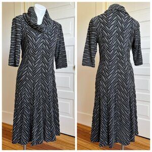 Y2K Zebra print dress